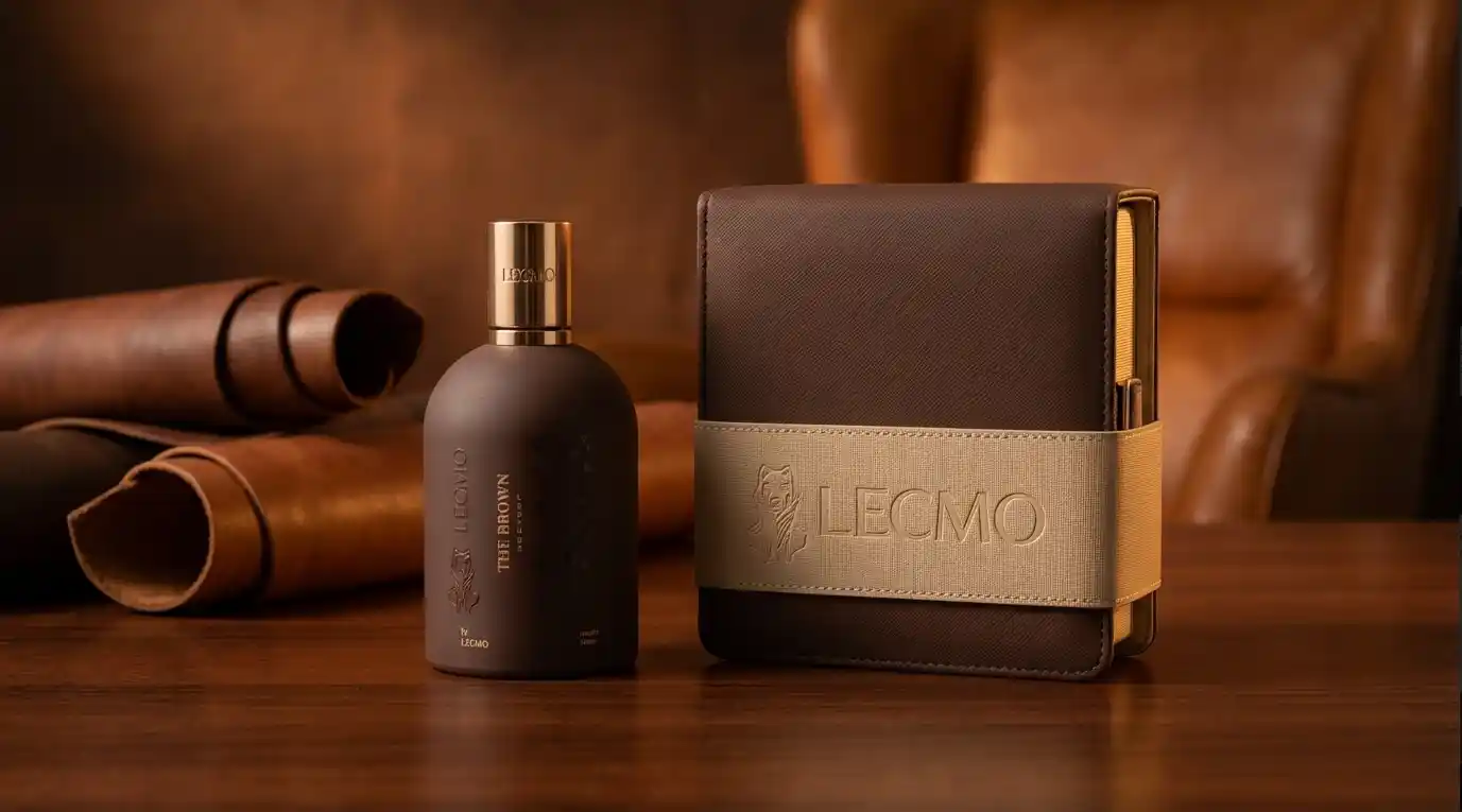 the brown leather - Lecmo Perfume Eau De Parfum
